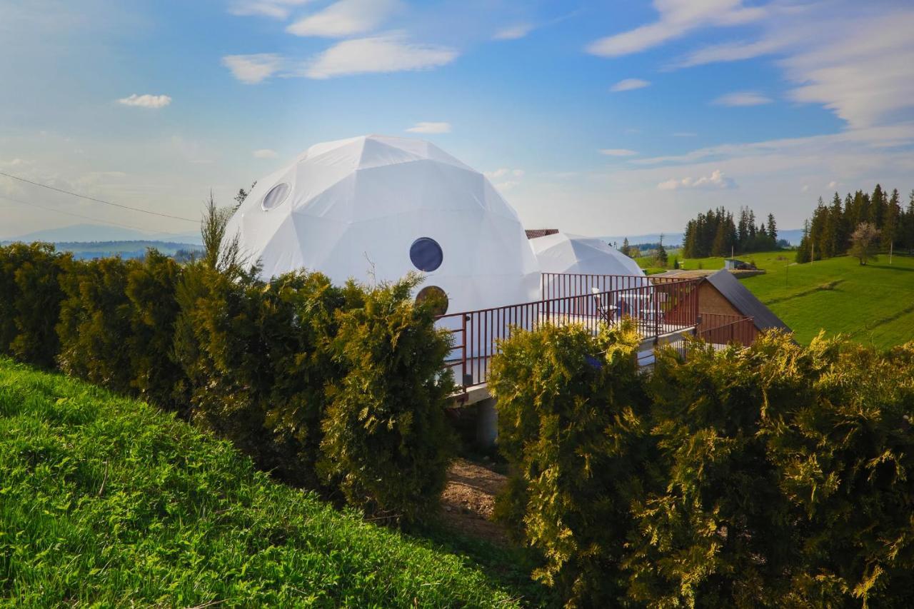 לינה וארוחת בוקר Leśnica Glamping Gliczarow Klapnioki מראה חיצוני תמונה